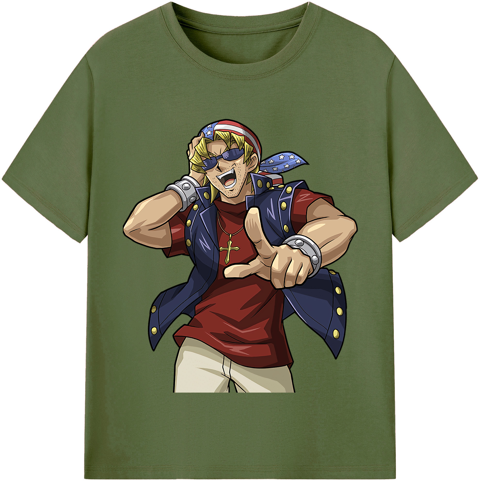 （画像用） 遊☆戯☆王 Yu-Gi-Oh! 綿100％半袖Tシャツ（フロントプリント）